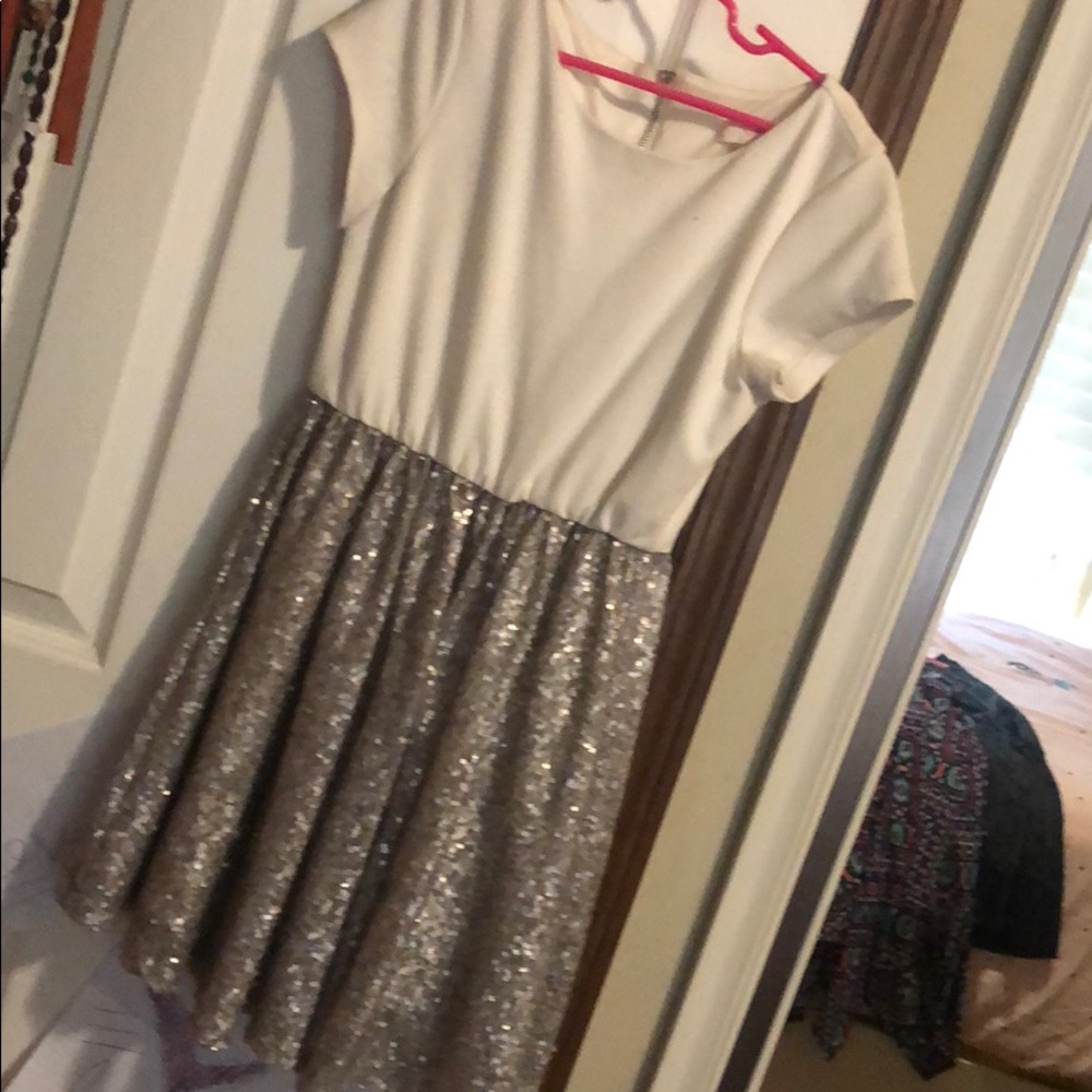 Sparkly mini dress